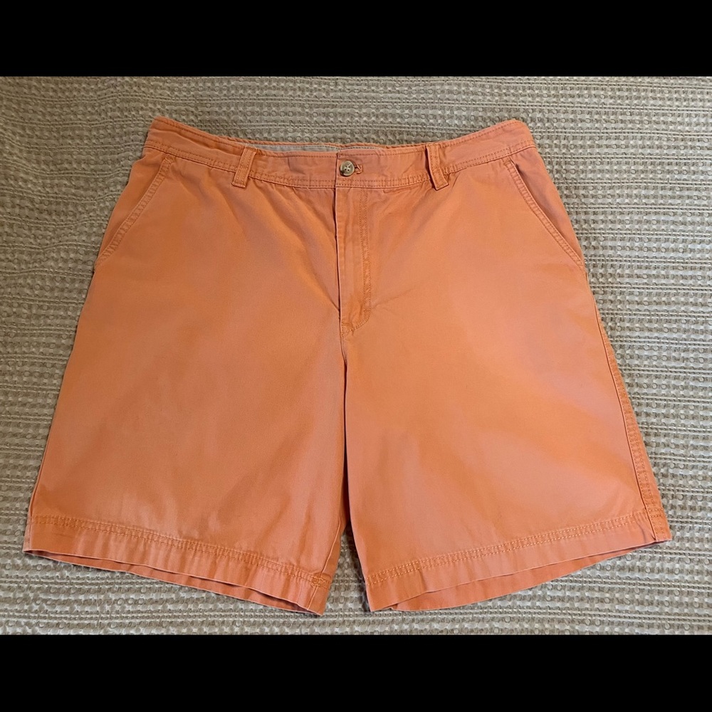 IZOD Mens Saltwater Flat Front Shorts